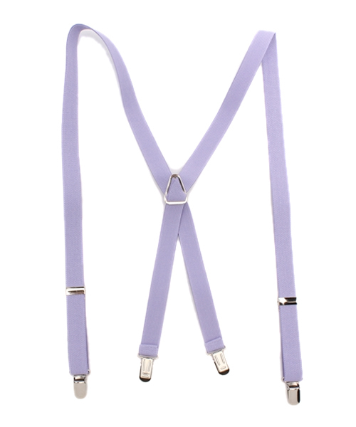 WEGO（ウィゴー）の「WEGO/無地サスペンダー（サスペンダー・レディース・サックスブルー/パープル/イエロー/ピンク・FREE）」の3枚目の写真