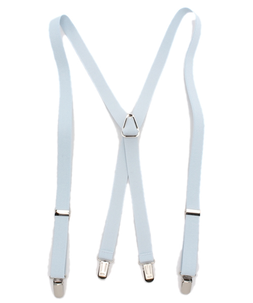 WEGO（ウィゴー）の「WEGO/無地サスペンダー（サスペンダー・レディース・サックスブルー/パープル/イエロー/ピンク・FREE）」の2枚目の写真