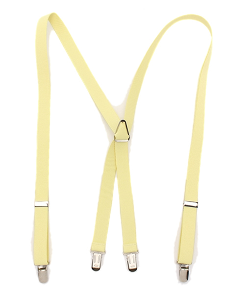 WEGO（ウィゴー）の「WEGO/無地サスペンダー（サスペンダー・レディース・サックスブルー/パープル/イエロー/ピンク・FREE）」の4枚目の写真