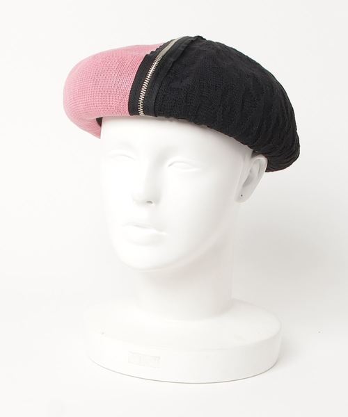 CA4LA（カシラ）の「LEO PIKSEL（ハンチング/ベレー帽・レディース・ブラック/ベージュ/ピンク/イエロー/ブラウン・ONESIZE）」の5枚目の写真