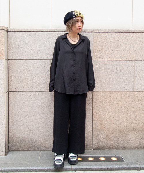 CA4LA（カシラ）の「LEO PIKSEL（ハンチング/ベレー帽・レディース・ブラック/ベージュ/ピンク/イエロー/ブラウン・ONESIZE）」の7枚目の写真