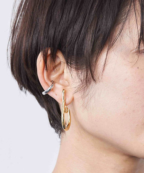 MEDE19F(メデジュウキュウ)の「MEDE19F イヤアクセ&イヤカフセット(イヤリング・レディース・シルバー/ゴールド・1/2)」の7枚目の写真