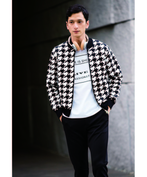 MEN'S BIGI(メンズビギ)の「ストレッチ ジョガーパンツ(スウェットパンツ・メンズ・ブラック・L/M/S)」の5枚目の写真