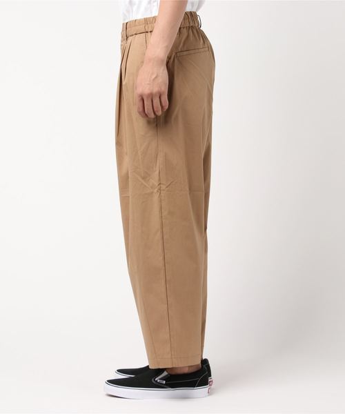 WEGO（ウィゴー）の「WEGO/イージーバギーパンツ（スラックス・メンズ・ブラック/ベージュ・SMALL/MEDIUM/LARGE）」の3枚目の写真