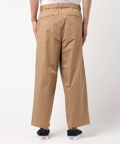 WEGO（ウィゴー）の「WEGO/イージーバギーパンツ（スラックス・メンズ・ブラック/ベージュ・SMALL/MEDIUM/LARGE）」の4枚目の写真