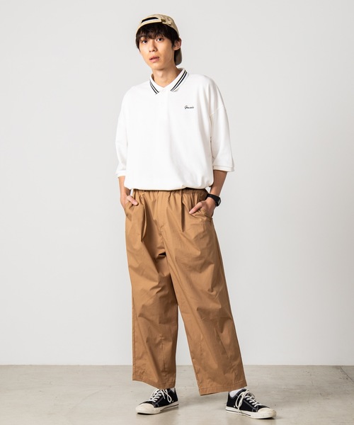 WEGO（ウィゴー）の「WEGO/イージーバギーパンツ（スラックス・メンズ・ブラック/ベージュ・SMALL/MEDIUM/LARGE）」の15枚目の写真