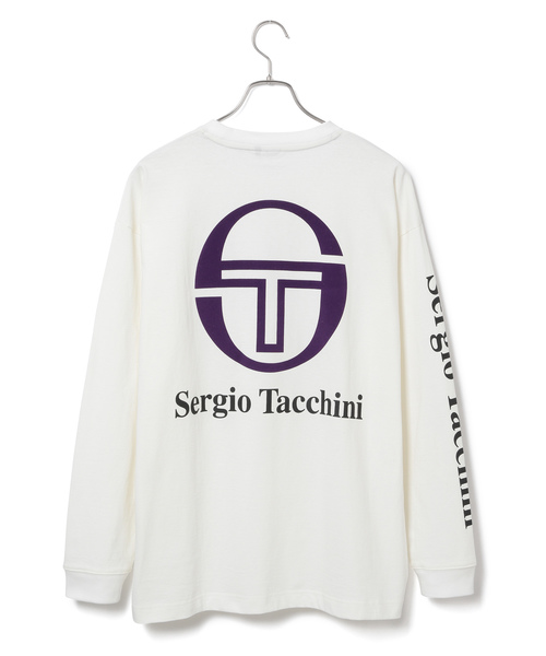 SERGIO TACCHINI（セルジオタッキーニ）の「【SERGIO TACCHINI】ロゴプリントロングTシャツ（Tシャツ/カットソー・メンズ・ホワイト/ベージュ/ブルー系その他4・M/L）」の9枚目の写真
