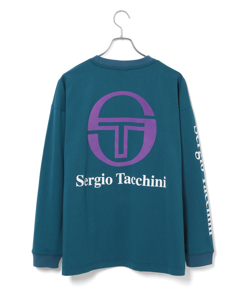 SERGIO TACCHINI（セルジオタッキーニ）の「【SERGIO TACCHINI】ロゴプリントロングTシャツ（Tシャツ/カットソー・メンズ・ホワイト/ベージュ/ブルー系その他4・M/L）」の6枚目の写真
