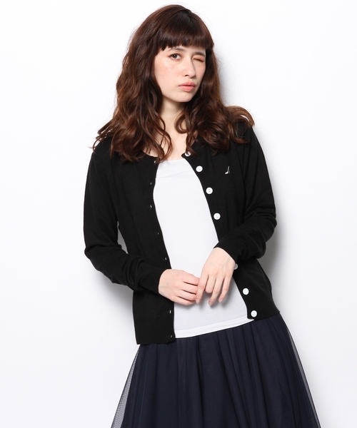 LOVE BOAT（ラブ・ボート）の「ハイヒール刺繍カーディガン（カーディガン/ボレロ・レディース・ホワイト系/グレー系/ブラック系・FREE）」の11枚目の写真