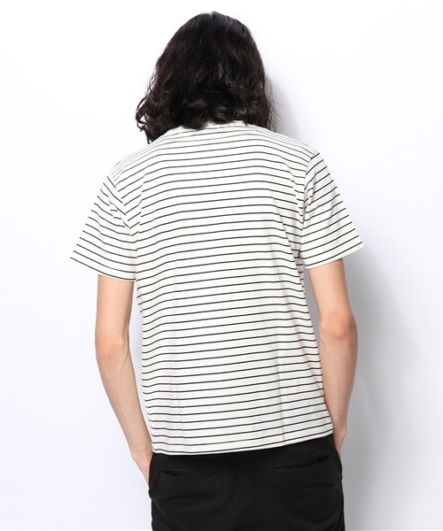 WEGO(ウィゴー)の「WEGO/ペンシルボーダーロゴTシャツ(Tシャツ/カットソー・メンズ・その他2/その他1・MEDIUM/LARGE)」の11枚目の写真