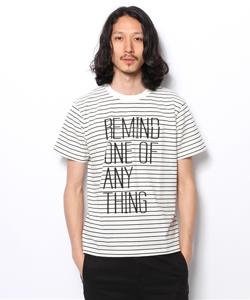 WEGO(ウィゴー)の「WEGO/ペンシルボーダーロゴTシャツ(Tシャツ/カットソー・メンズ・その他2/その他1・MEDIUM/LARGE)」の5枚目の写真