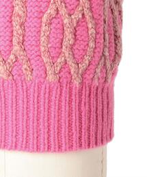 Drawer（ドゥロワー）の「Drawer 3Gアラン編みクルーネックニット