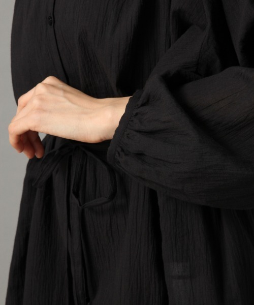 LOWRYS FARM（ローリーズファーム）の「ヨウリュウドロストチュニック　873563（シャツ/ブラウス・レディース・ブラック/オフホワイト/グリーン/ベージュ系その他・FREE）」の12枚目の写真