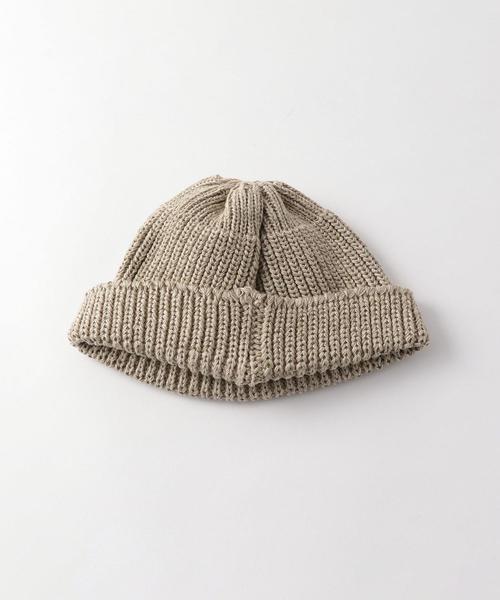 Steven Alan（スティーブンアラン）の「＜Stuart Austin＞ CL WATCH CAP/ニットキャップ（ニットキャップ/ビーニー・メンズ・ベージュ/ブラック/オフホワイト・FREE）」の5枚目の写真