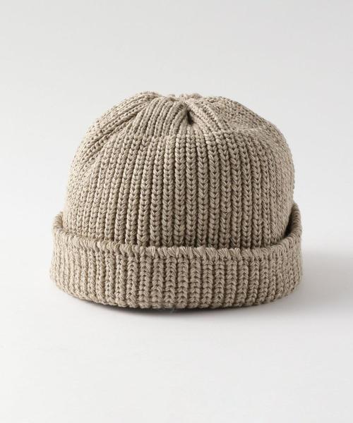 Steven Alan（スティーブンアラン）の「＜Stuart Austin＞ CL WATCH CAP/ニットキャップ（ニットキャップ/ビーニー・メンズ・ベージュ/ブラック/オフホワイト・FREE）」の6枚目の写真