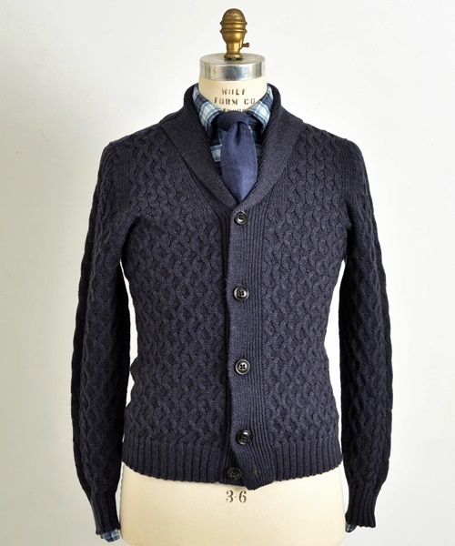 SHIPS（シップス）の「Drumohr: メリノウール 5ゲージ ショール