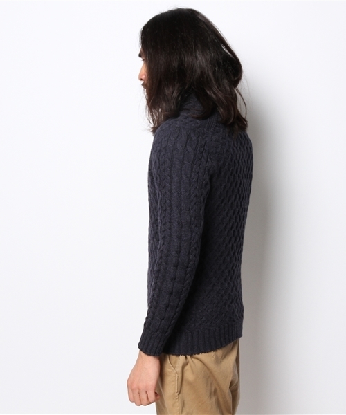 SHIPS（シップス）の「Drumohr: メリノウール 5ゲージ ショール