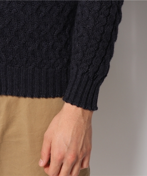 SHIPS（シップス）の「Drumohr: メリノウール 5ゲージ ショール