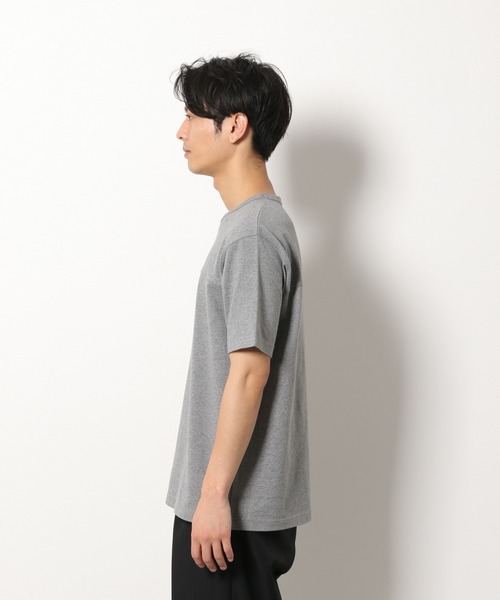 LAKOLE（ラコレ）の「14/-フットボールTシャツ / LAKOLE（Tシャツ/カットソー・メンズ・ホワイト/オリーブ/グレー/ベージュ/サックスブルー・MEDIUM/LARGE）」の10枚目の写真