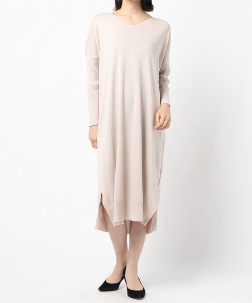 セール レーシーコットン ワンピース ニットワンピース ワンピース Strawberry Fields ストロベリーフィールズ のファッション