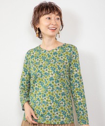 【トレフルコラボ商品】日本製抗菌防臭オーガニックコットンプリントTシャツ
