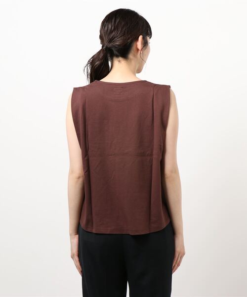 Lee(リー)の「【Lady Lee】N/S CREWNECK(Tシャツ/カットソー・レディース・ホワイト/ブラック/ブラウン・FREE)」の5枚目の写真