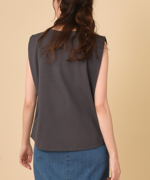 Lee(リー)の「【Lady Lee】N/S CREWNECK(Tシャツ/カットソー・レディース・ホワイト/ブラック/ブラウン・FREE)」の17枚目の写真