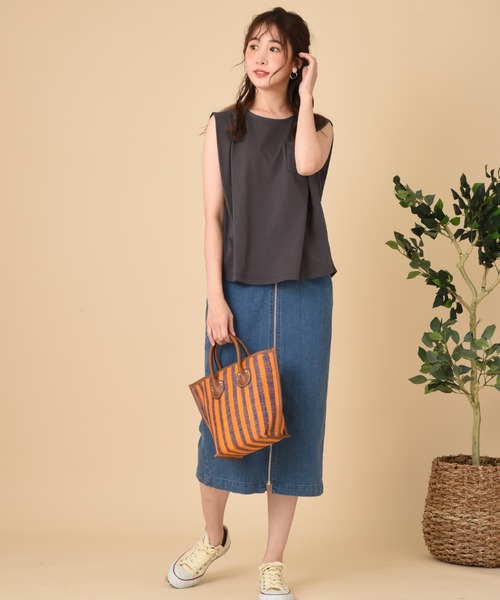 Lee(リー)の「【Lady Lee】N/S CREWNECK(Tシャツ/カットソー・レディース・ホワイト/ブラック/ブラウン・FREE)」の16枚目の写真