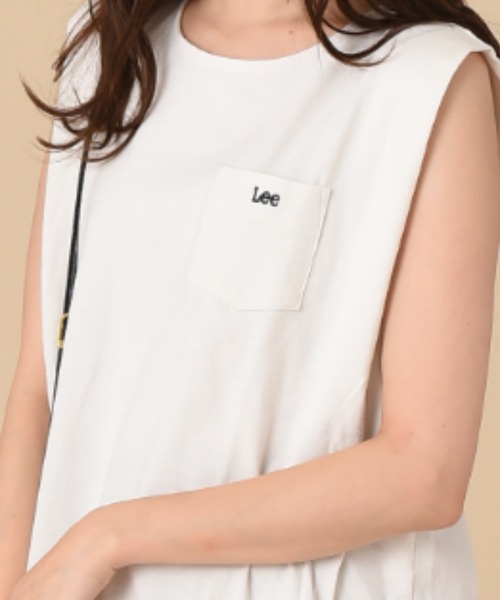 Lee(リー)の「【Lady Lee】N/S CREWNECK(Tシャツ/カットソー・レディース・ホワイト/ブラック/ブラウン・FREE)」の20枚目の写真