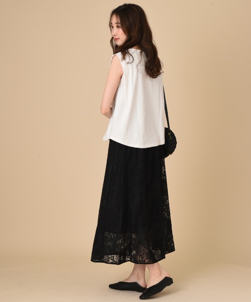 Lee(リー)の「【Lady Lee】N/S CREWNECK(Tシャツ/カットソー・レディース・ホワイト/ブラック/ブラウン・FREE)」の22枚目の写真