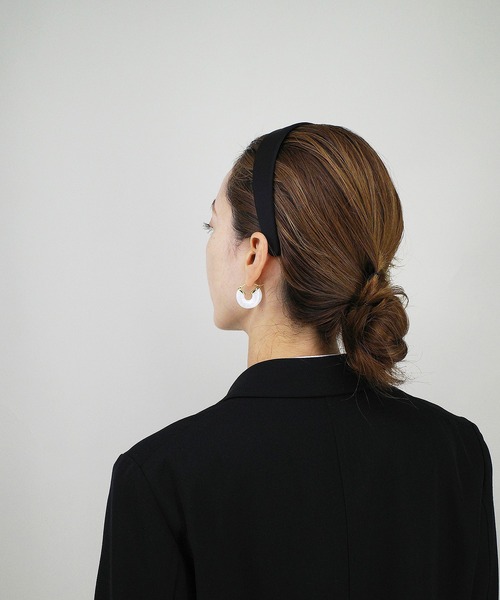 ANNI LU（アニールー）の「Cloudy Bay - White Shell Hoop /ピアス（ピアス（両耳用）・レディース・ゴールド・FREE）」の14枚目の写真