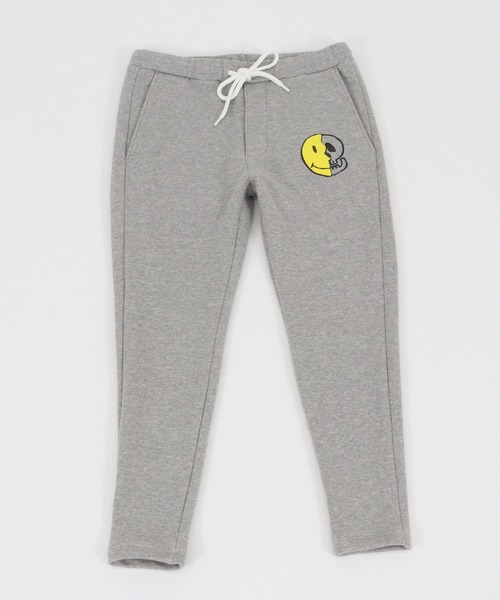 felkod（フィルコッド）の「mp8639-Handmade Touch Smiley Skull Print Sweat Pants スウェットパンツ（スウェットパンツ・メンズ・ブラック/トップグレー・L/M/S）」の9枚目の写真