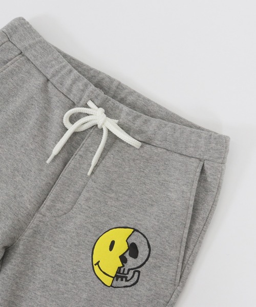 felkod（フィルコッド）の「mp8639-Handmade Touch Smiley Skull Print Sweat Pants スウェットパンツ（スウェットパンツ・メンズ・ブラック/トップグレー・L/M/S）」の18枚目の写真