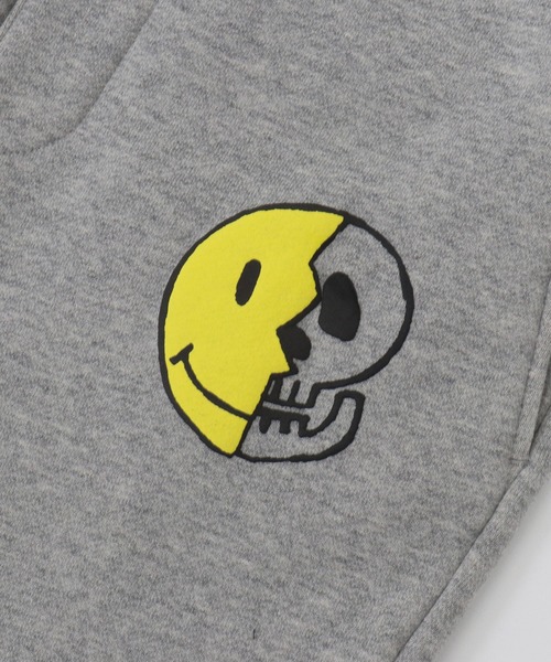 felkod（フィルコッド）の「mp8639-Handmade Touch Smiley Skull Print Sweat Pants スウェットパンツ（スウェットパンツ・メンズ・ブラック/トップグレー・L/M/S）」の15枚目の写真