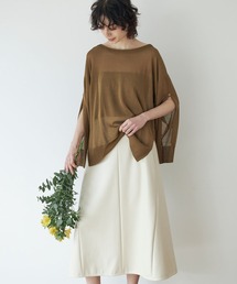 CLEARIMPRESSION （クリアインプレッション）の「フェイクレザートラペーズスカート（スカート）」