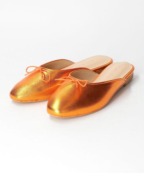 BEVERLY（ビバリー）の「＜BEVERLY＞バレエスライダーミュール（その他シューズ・レディース・オレンジ/ブラック・37/38/36h/37h/36）」の6枚目の写真