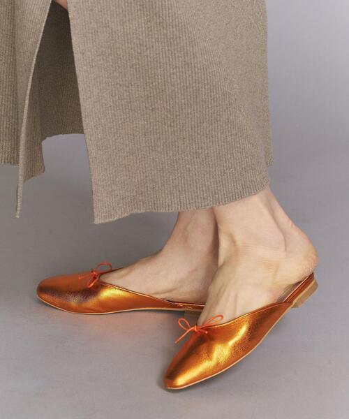 BEVERLY（ビバリー）の「＜BEVERLY＞バレエスライダーミュール（その他シューズ・レディース・オレンジ/ブラック・37/38/36h/37h/36）」の7枚目の写真