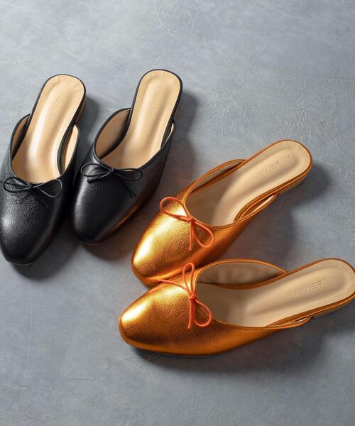 BEVERLY（ビバリー）の「＜BEVERLY＞バレエスライダーミュール（その他シューズ・レディース・オレンジ/ブラック・37/38/36h/37h/36）」の13枚目の写真