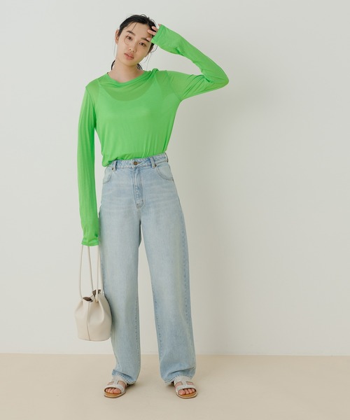 ADAM ET ROPE'(アダムエロペ)の「Iストラップラインストーンサンダル(サンダル・レディース・ブラック/シルバー・38/36/37)」の14枚目の写真