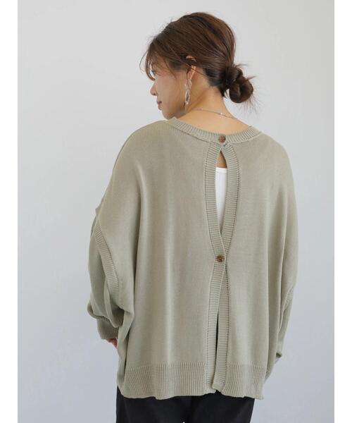 koe(コエ)の「マルチウェイニットカーディガン*(カーディガン/ボレロ・レディース・ライトベージュ/ホワイト系その他2/ライトカーキ・FREE)」の5枚目の写真