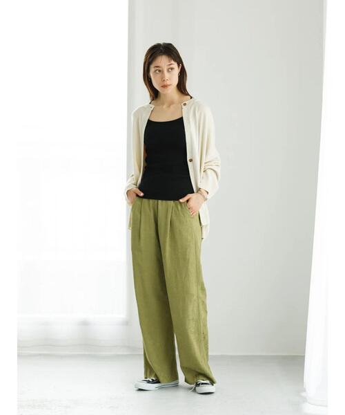 koe(コエ)の「マルチウェイニットカーディガン*(カーディガン/ボレロ・レディース・ライトベージュ/ホワイト系その他2/ライトカーキ・FREE)」の17枚目の写真