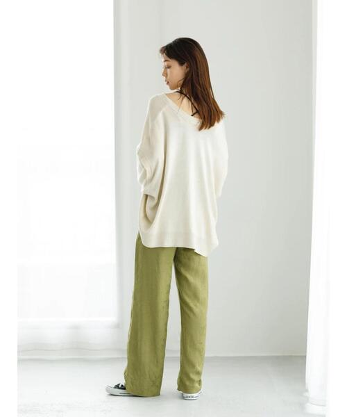 koe(コエ)の「マルチウェイニットカーディガン*(カーディガン/ボレロ・レディース・ライトベージュ/ホワイト系その他2/ライトカーキ・FREE)」の20枚目の写真