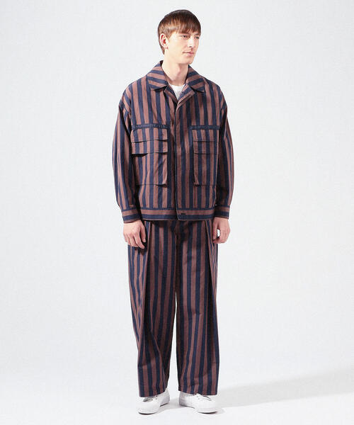 TOMORROWLAND （トゥモローランド）の「コットン ディーププリーツイージーパンツ（その他パンツ・メンズ・ブラック/ブルー系その他4・S/XS/M）」の5枚目の写真