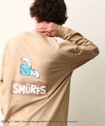 JUNRED | スマーフコラボロンT(Tシャツ/カットソー)