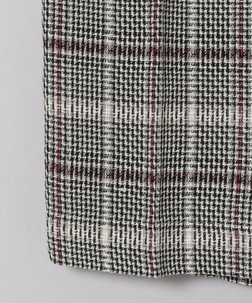 JEANASIS（ジーナシス）の「ドビーカラーチェックワイドパンツ/941477（その他パンツ・レディース・ブラック系その他/グリーン系その他/イエロー系その他・FREE）」の9枚目の写真