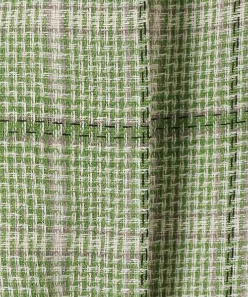 JEANASIS（ジーナシス）の「ドビーカラーチェックワイドパンツ/941477（その他パンツ・レディース・ブラック系その他/グリーン系その他/イエロー系その他・FREE）」の11枚目の写真