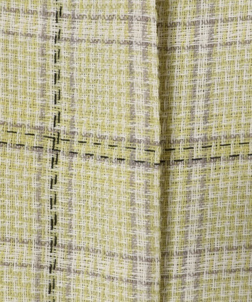 JEANASIS（ジーナシス）の「ドビーカラーチェックワイドパンツ/941477（その他パンツ・レディース・ブラック系その他/グリーン系その他/イエロー系その他・FREE）」の5枚目の写真