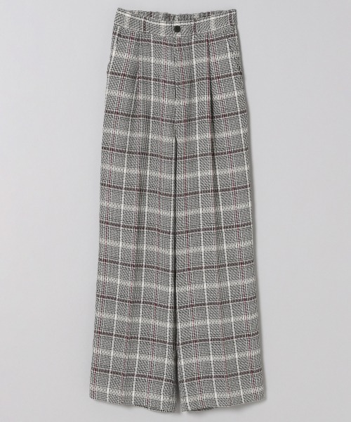 JEANASIS（ジーナシス）の「ドビーカラーチェックワイドパンツ/941477（その他パンツ・レディース・ブラック系その他/グリーン系その他/イエロー系その他・FREE）」の17枚目の写真