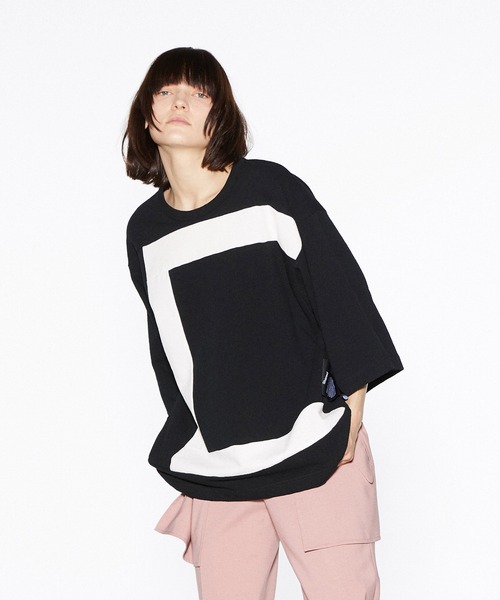 SHAREEF（シャリーフ）の「SCABROUS TEX SWITCHING BIG-T（Tシャツ 