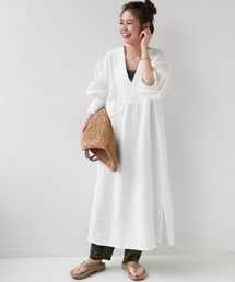 リネンワンピースの大人コーデ 21春 ナチュラルに女性らしく着こなす Zozotown